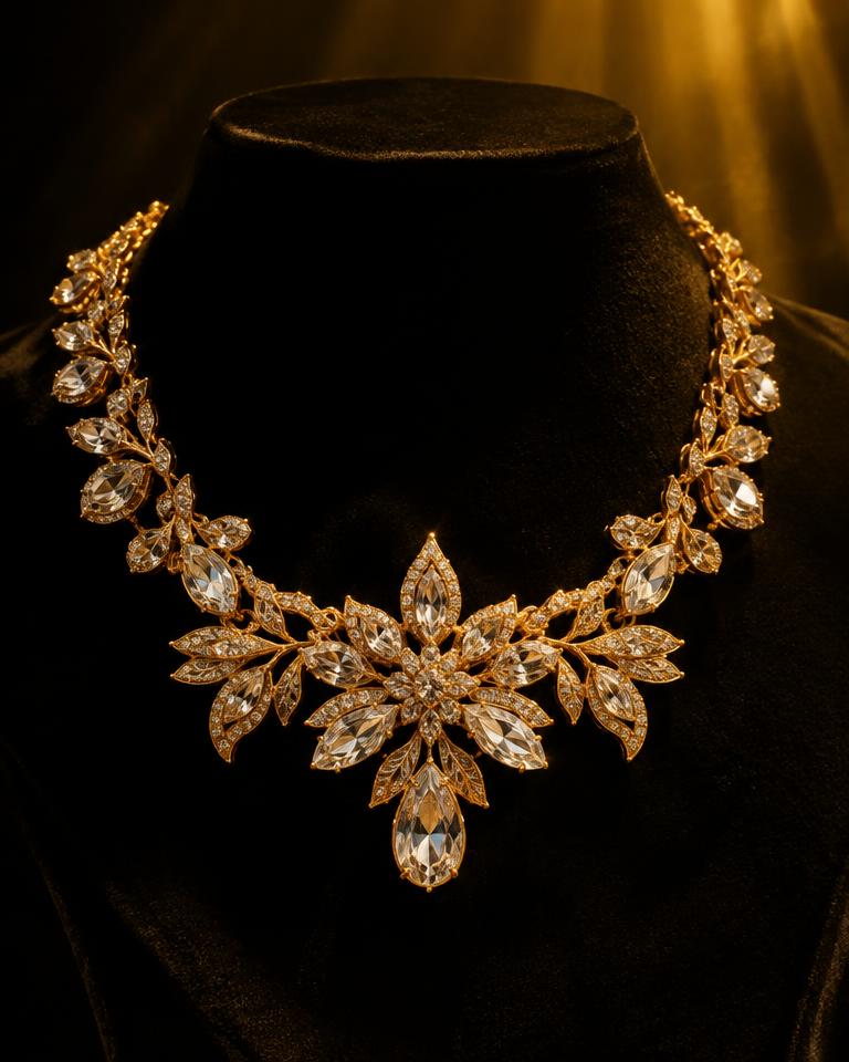 Statement Crystal Necklace